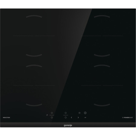 Gorenje GI6401BCE Juoda Įmontuojama 59.5 cm Indukcinė Viryklė