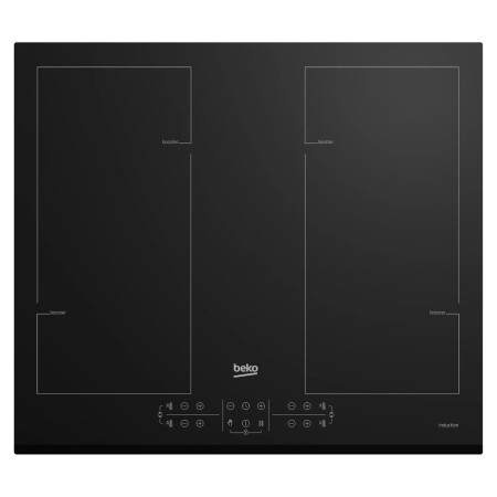 Beko HII64206F2MT Juoda Įmontuojama 58 cm Indukcinė Viryklė