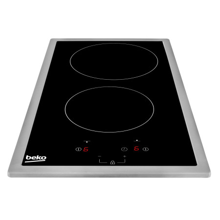 Beko HDMC32400TX Nerūdijančiojo Plieno Įmontuojama 30 cm Keraminė Viryklė
