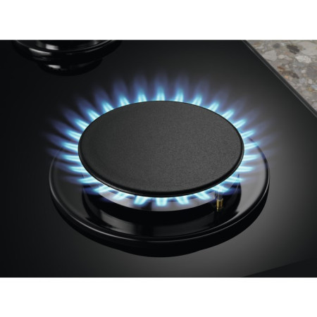 Electrolux KGG6426K Juoda Įmontuota Dujinė Viryklė 56 cm