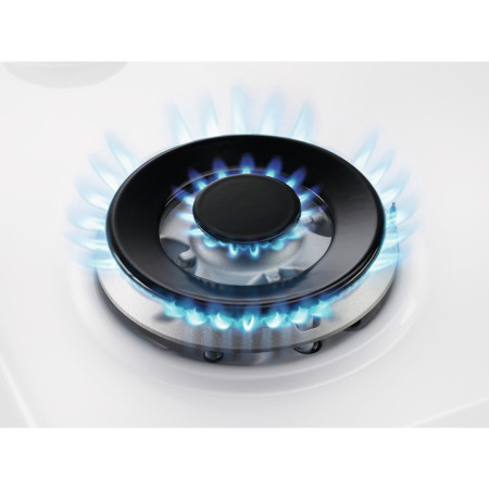 Electrolux KGG64362W Balta Įmontuota Dujinė Viryklė 60 cm