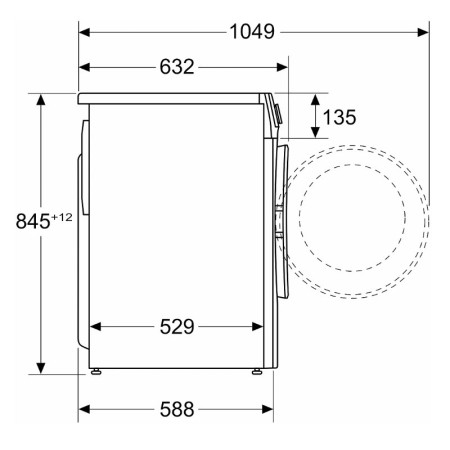 BOSCH WGG154ZSPL skalbyklė