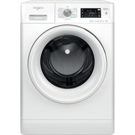 Whirlpool FFB 8258 WV EE Pakraunama per priekį Skalbyklė 8 kg 1151 RPM Balta