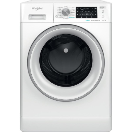 Whirlpool FFWDD 1076258 SV EE skalbimo mašina-džiovyklė