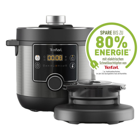 Tefal Turbo Cuisine & Fry CY7788 7,6 L Juoda 1200 W