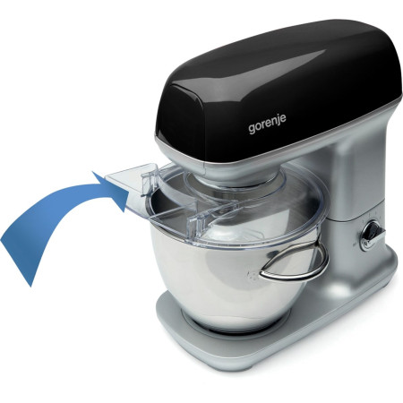 Gorenje MMC1000RLBK virtuvinis kombainas 1000 W 4,5 L Juoda, Metalinis