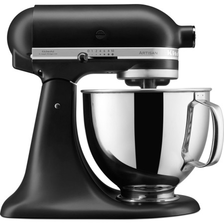 KitchenAid 5KSM125EBM virtuvinis kombainas 300 W 4,8 L juodas