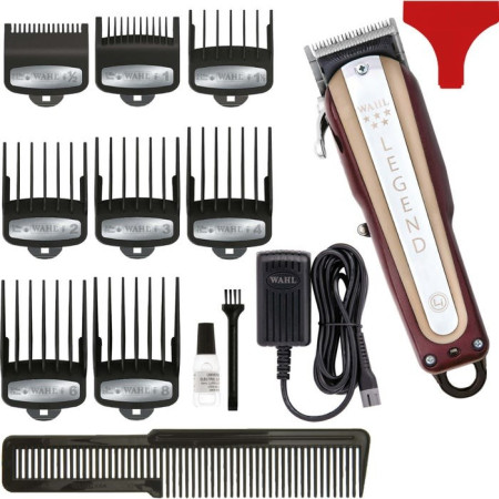 WAHL Cordless Legend Burgundija, Sidabras Ličio-jonų (Li-Ion)