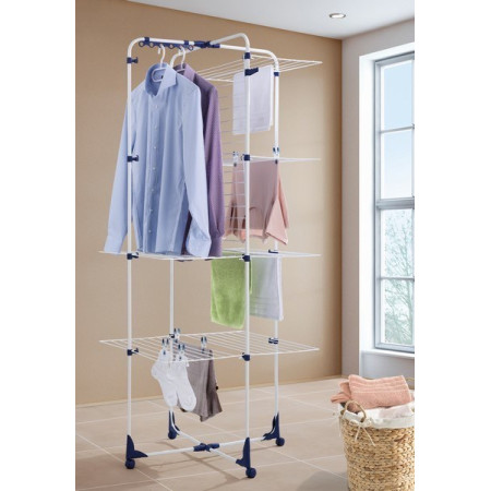 Leifheit Pegasus Classic Tower 450 Baltas