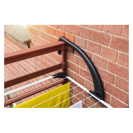 Vileda Sunset Pritaisomas prie sienos stelažas Balta