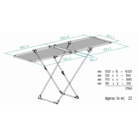 Vileda Doble būgninė džiovyklė