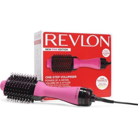 Revlon RVDR5222E plaukų džiovintuvas, juodas ir rožinis