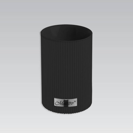 MAESTRO MR-1542-BLACK 8 elementai virtuvės reikmenys Juoda