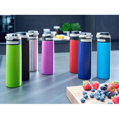 Leifheit Kelioninis puodelis 600 ml, Juodas