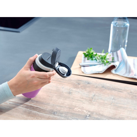 Leifheit Terminis puodelis Flip 350 ml, Purpurinis