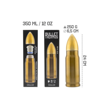 Bullet Brass termosas 350 ml