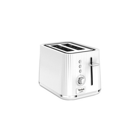 Tefal Loft TT7611 skrudintuvas 2 griežinėliams chromo, balta