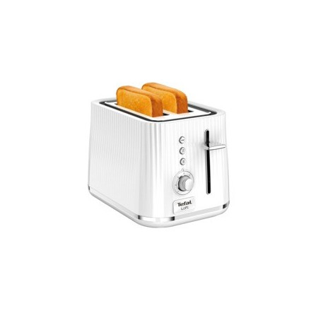 Tefal Loft TT7611 skrudintuvas 2 griežinėliams chromo, balta