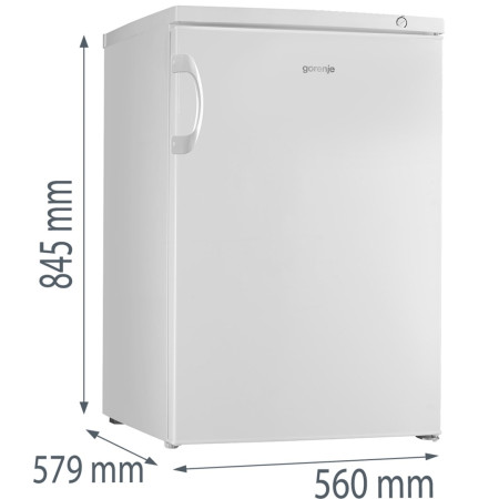 Gorenje F492PW šaldiklis 82 L