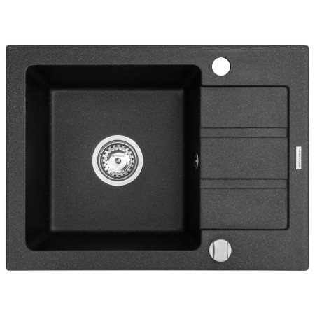 Granito kriauklė MAIDSINKS 62X44 1B 1D "Volcano" su nusausintuvu