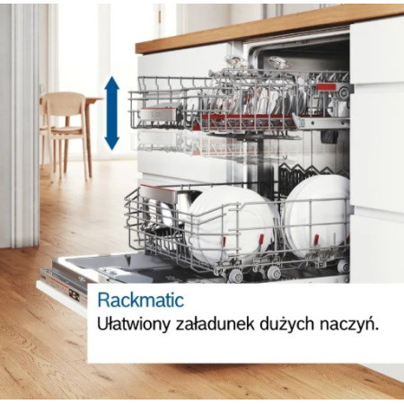 Bosch Serie 4 SMV4HVX11E Įmontuojama indaplovė 14 komplektų C