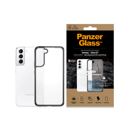 PanzerGlass ® HardCase Samsung Galaxy S22 5G - Smokey Black mobiliojo telefono dėklas Juoda