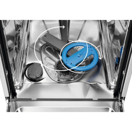 Electrolux Serie 700 EEG63410L visiškai įmontuota indaplovė
