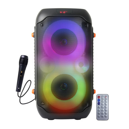 Esperanza EP156 BT FM LED RGB KARAOKE garsiakalbis juodas 20W