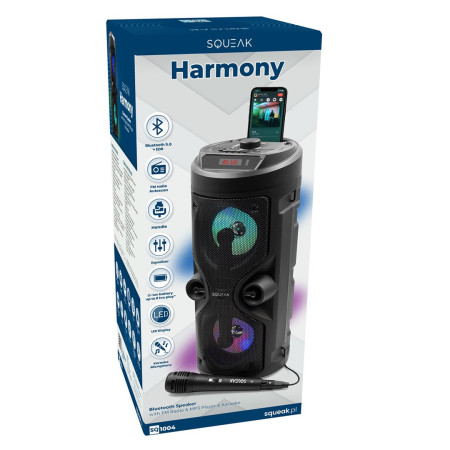 SQUEAK KARAOKE GARSINIS HARMONY BT 5.0
