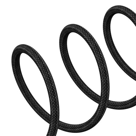 Baseus Gem USB ir IP 2,4A greitojo įkrovimo kabelis 2 m juodas