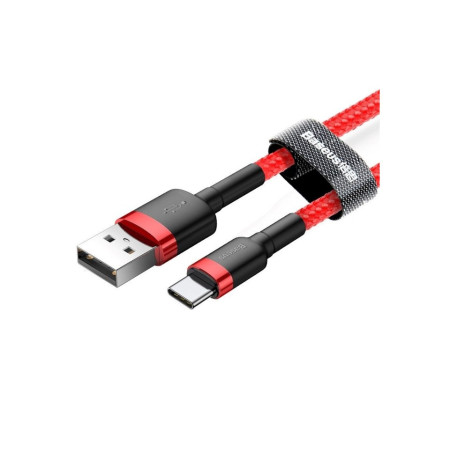 Baseus Cafule USB-C kabelis 2A 2 m Raudonas