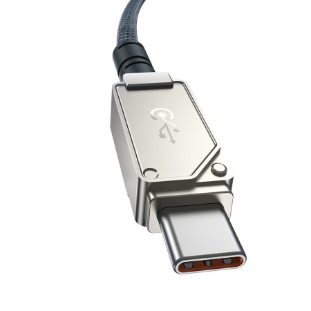 Baseus Unbreakable USB C ir iP kabelis 2 m 20 W Juodas