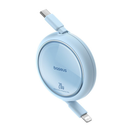 Baseus Free2Pull - 20 W USB-C į Lightning ištraukiamas kabelis, 1 m (mėlynas)