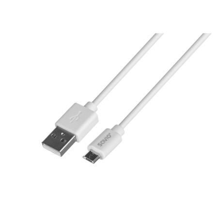 Savio CL-123 USB - micro USB kabelis 1 m