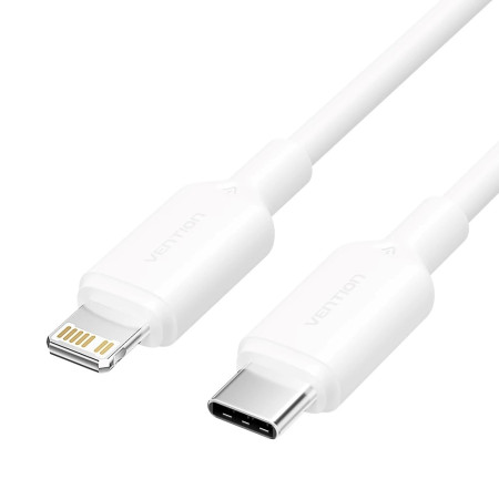 Vention USB-C į Lightning kabelis 1 m Balta
