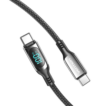 Vention TAYBAV USB 2.0 kabelis 1,2 m USB-C Juoda