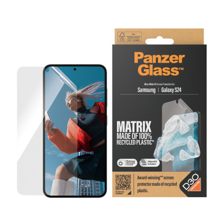 PanzerGlass ECO MATRIX ekraną apsauganti plėvelė su D3O® Samsung Galaxy S24