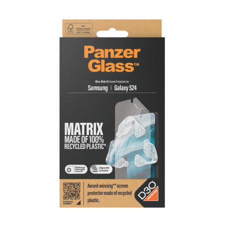 PanzerGlass ECO MATRIX ekraną apsauganti plėvelė su D3O® Samsung Galaxy S24