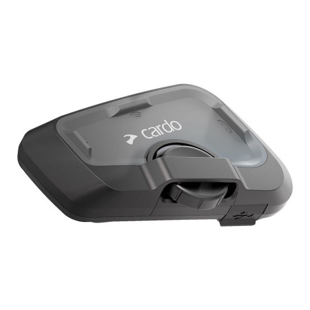 Cardo FRC4X003 laisvų rankų įranga motociklininkams 4 kanalai 1200 m Juoda