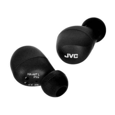 JVC HA-A6T Laisvų rankų įranga True Wireless Stereo (TWS) Įkišamos į ausį Skambučiai / muzika Bluetooth Juoda