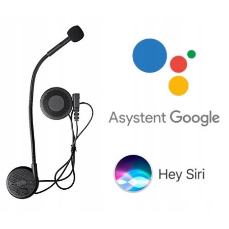 FREEDCONN L1M Motociklų domofonas Juoda