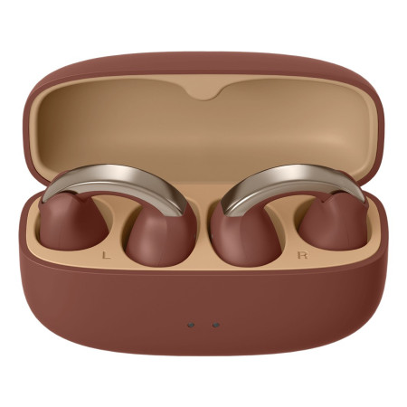 JVC HA-NP1TTU Atviru galu TWS ausinės, bordo spalvos