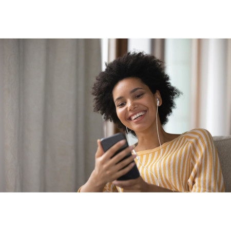 JVC HA-FR17UC USB Type-C laidinės ausinės, baltos