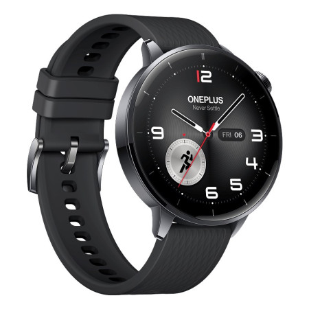 OnePlus Watch 3 43mm AMOLED Skaitmeninis laikrodis - Juoda, Titanas