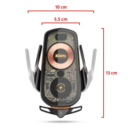 Xblitz FX6 automatinis automobilio laikiklis su įkrovimu