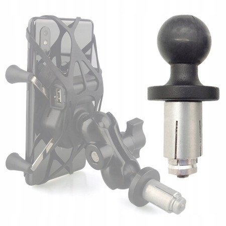 FreedConn MC7C Motociklo telefono laikiklis su BM2R galvos vamzdžio tvirtinimu