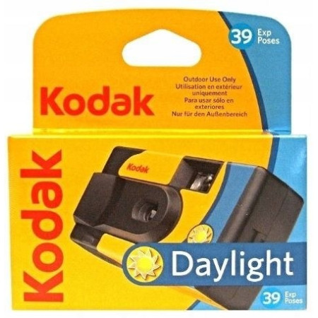 Kodak DAYLIGHT vienkartinis fotoaparatas su spalvota juosta