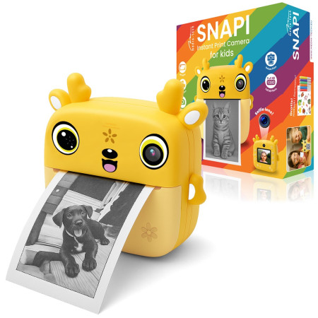 Skaitmeninis vaikų fotoaparatas su terminiu spausdintuvu SNAPI MT4108