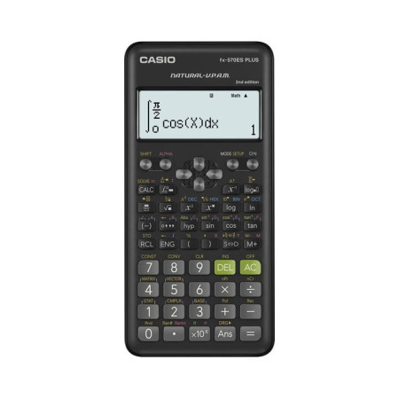 Casio FX-570ESPLUS-2 mokslinis skaičiuotuvas juodas