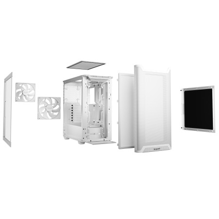 be quiet! PURE BASE 501 Airflow Window „Midi Tower“ Balta